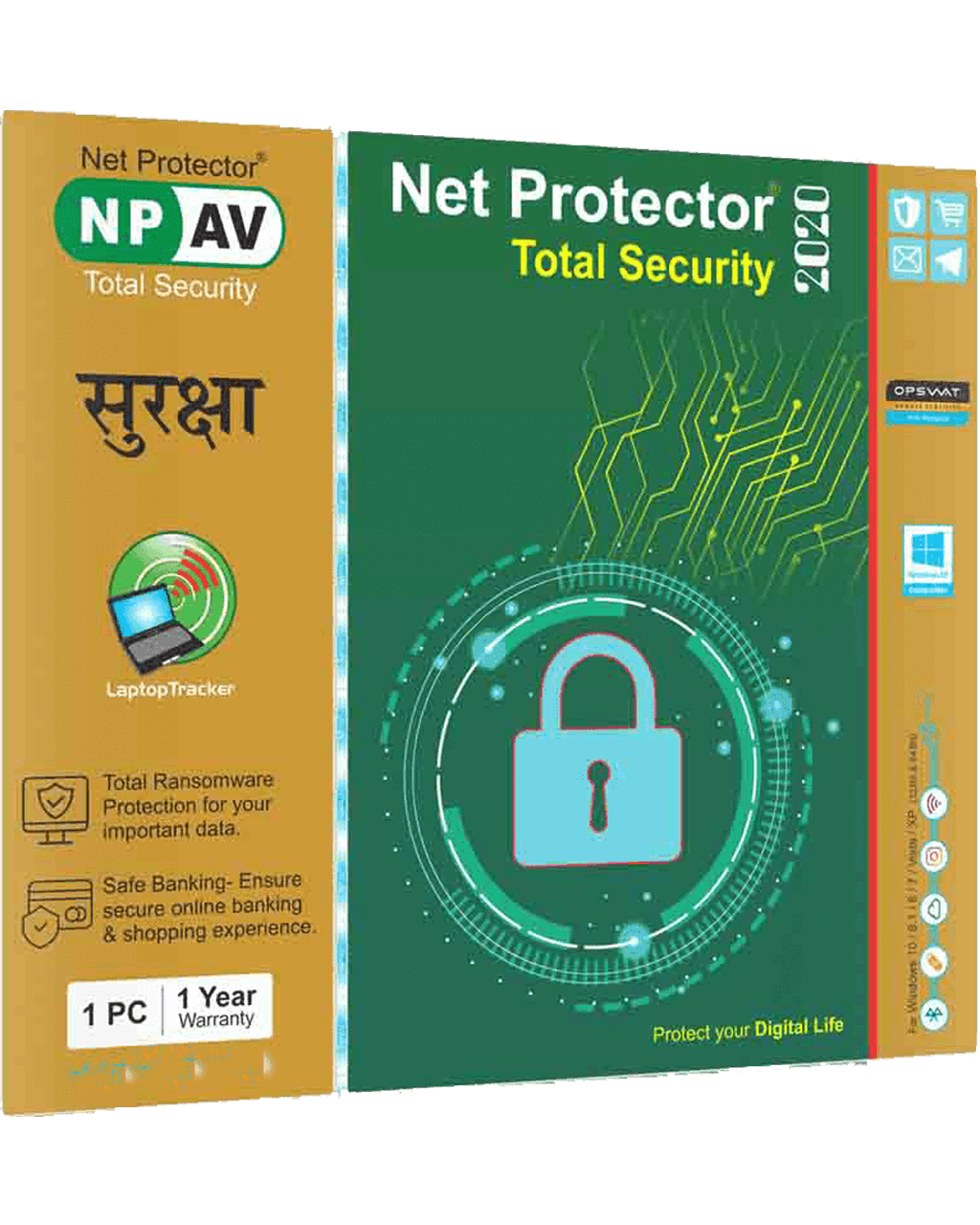 Net Protector Total Security - 1 User / 1 Year