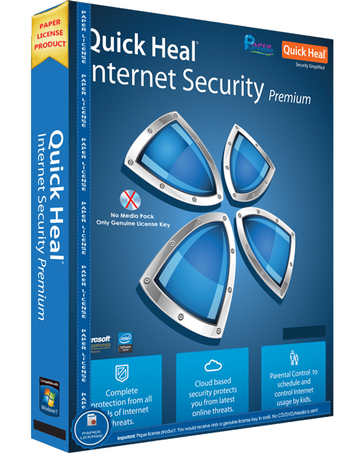 Quick Heal Internet Security - 1 User / 1 Year