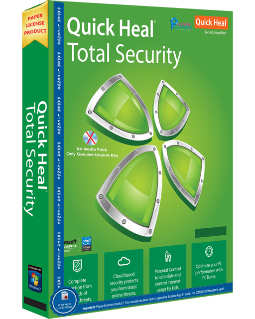 Quick Heal Total Security - 1 User / 1 Year